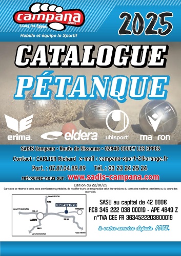 Catalogue Pétanque