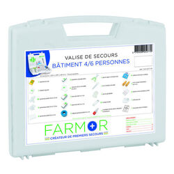 Valise secours BATIMENT 4/6 PERSONNES Coucy-les-Eppes